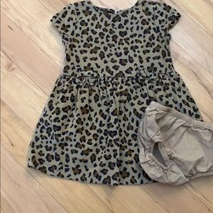 Leopard print dress